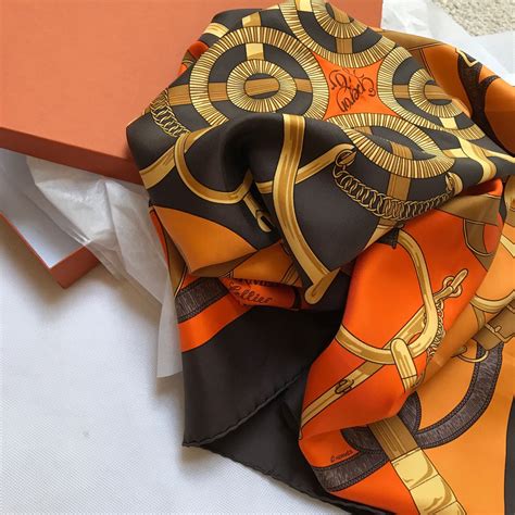 hermes scarf vintage.